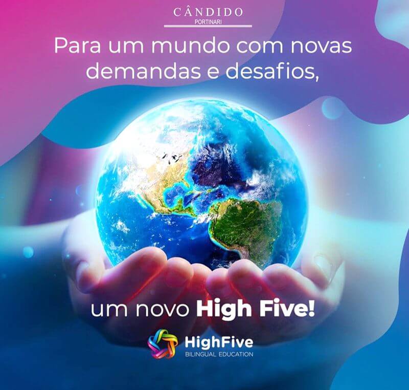 fechou uma nova parceria com o HIG FIVE BILÍNGUE EDUCATION