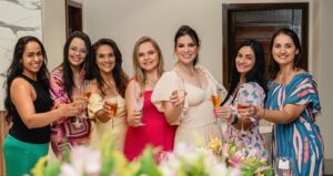 A empresaria Vanusa celebrou a passagem do seu aniversario junto com as amigas conhecidas como as “Beldades”