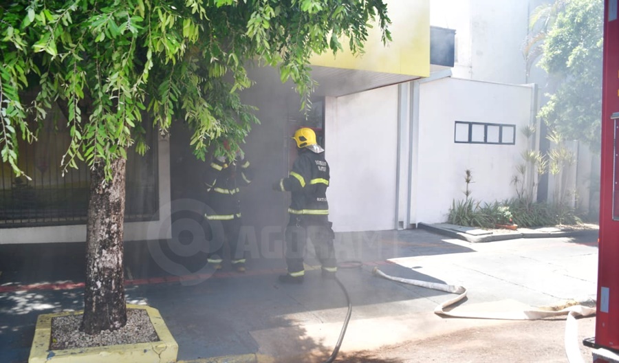 Fumaça no local-Foto: Varlei Cordova/AGORAMT