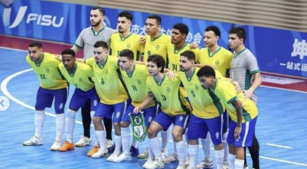 CRISTIANO MARCOS: O ASTRO DE RONDONÓPOLIS NA FINAL DO MUNDIAL UNIVERSITÁRIO DE FUTSAL