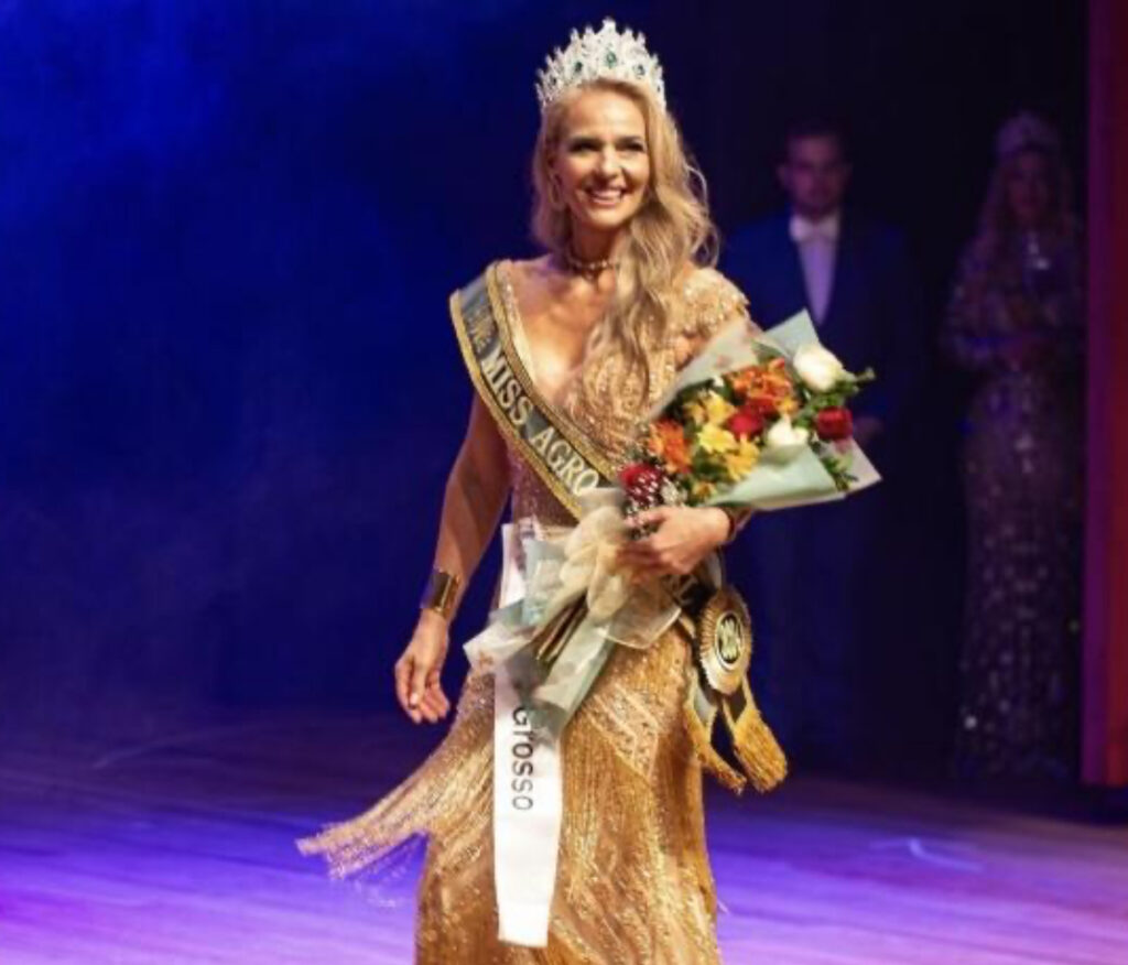 Rondonopolitana Marquia Rossin é coroada a nova Miss Agro Brasil 2024