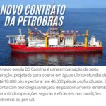 Petrobras investe US$ 363 milhões e contrata navio-sonda de última geração para campos de petróleo na costa brasileira