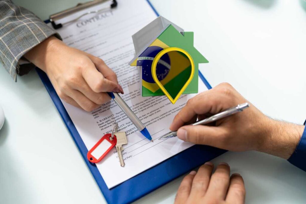 Regularização de Documentos para Habitação em Rondonópolis: O que Você Precisa Saber 2 Logo do Banco do Brasil em um documento de avaliação para habitação social em Rondonópolis, Residencial Celina Bezerra.